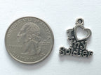 "I Love My Soldier" Charm