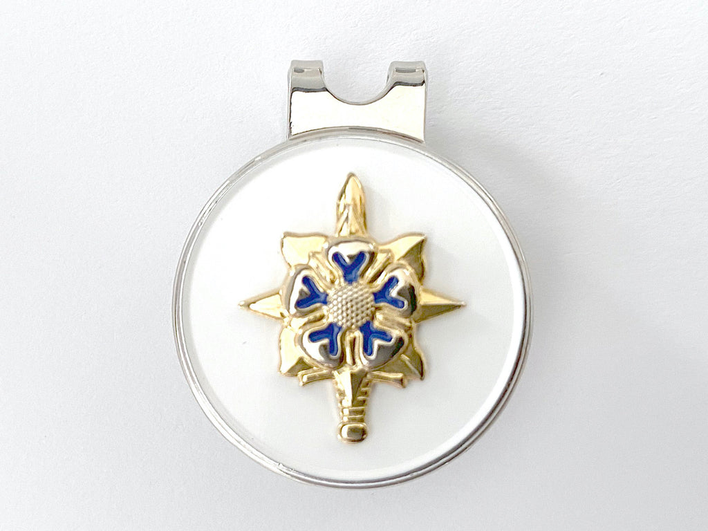 Military Intelligence (MI) Golf Hat Clip and Ball Marker