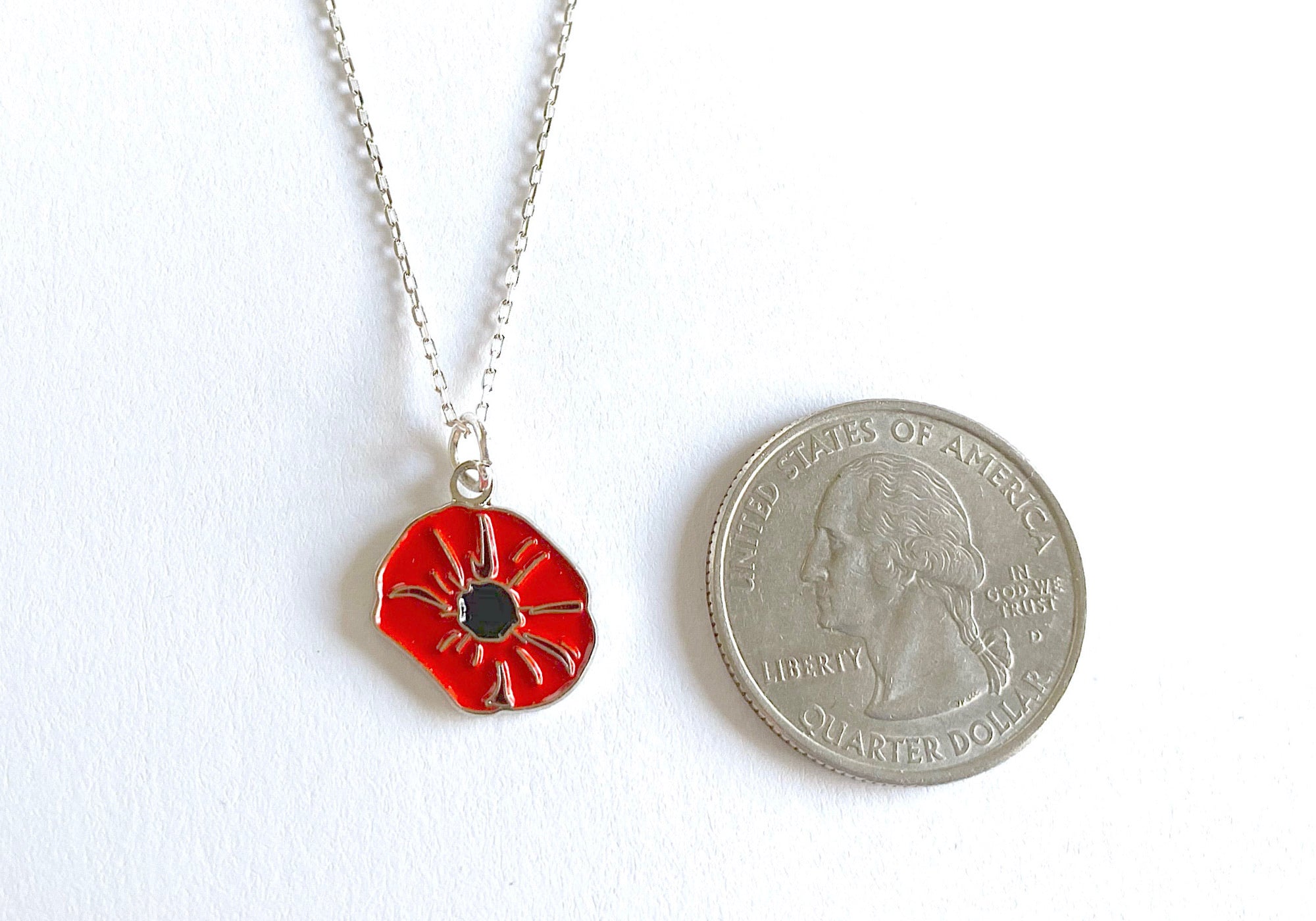 Poppy Charm Necklace