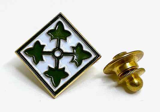 4th Infantry Division Lapel Pin