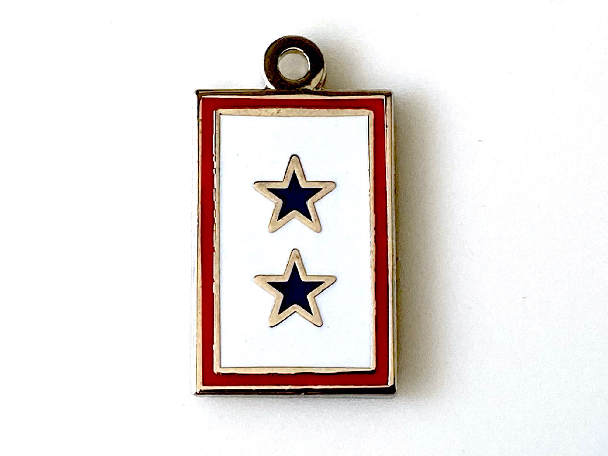 2 Blue Star Service Flag Charm