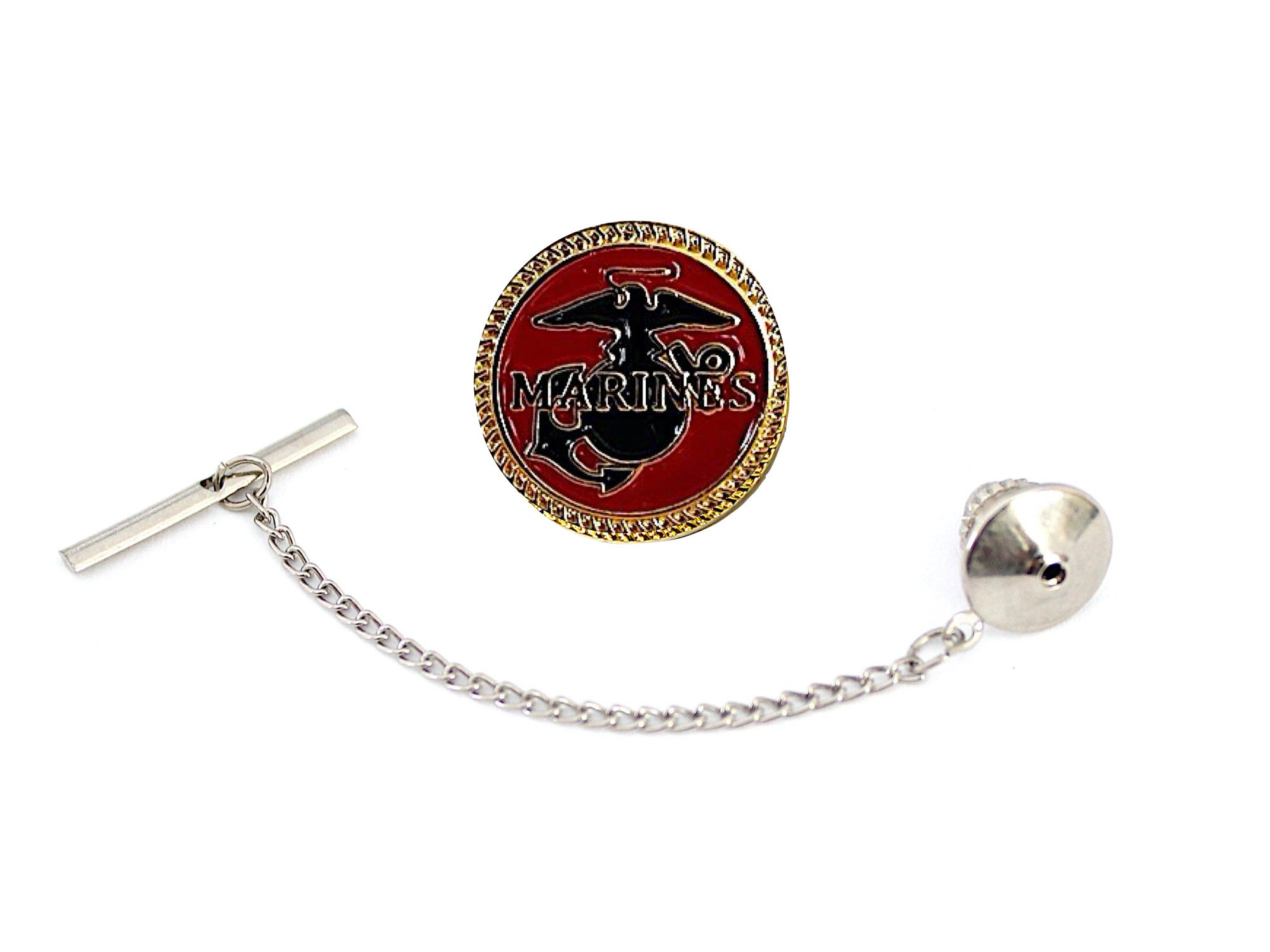 Marine Silver Tie Tack
