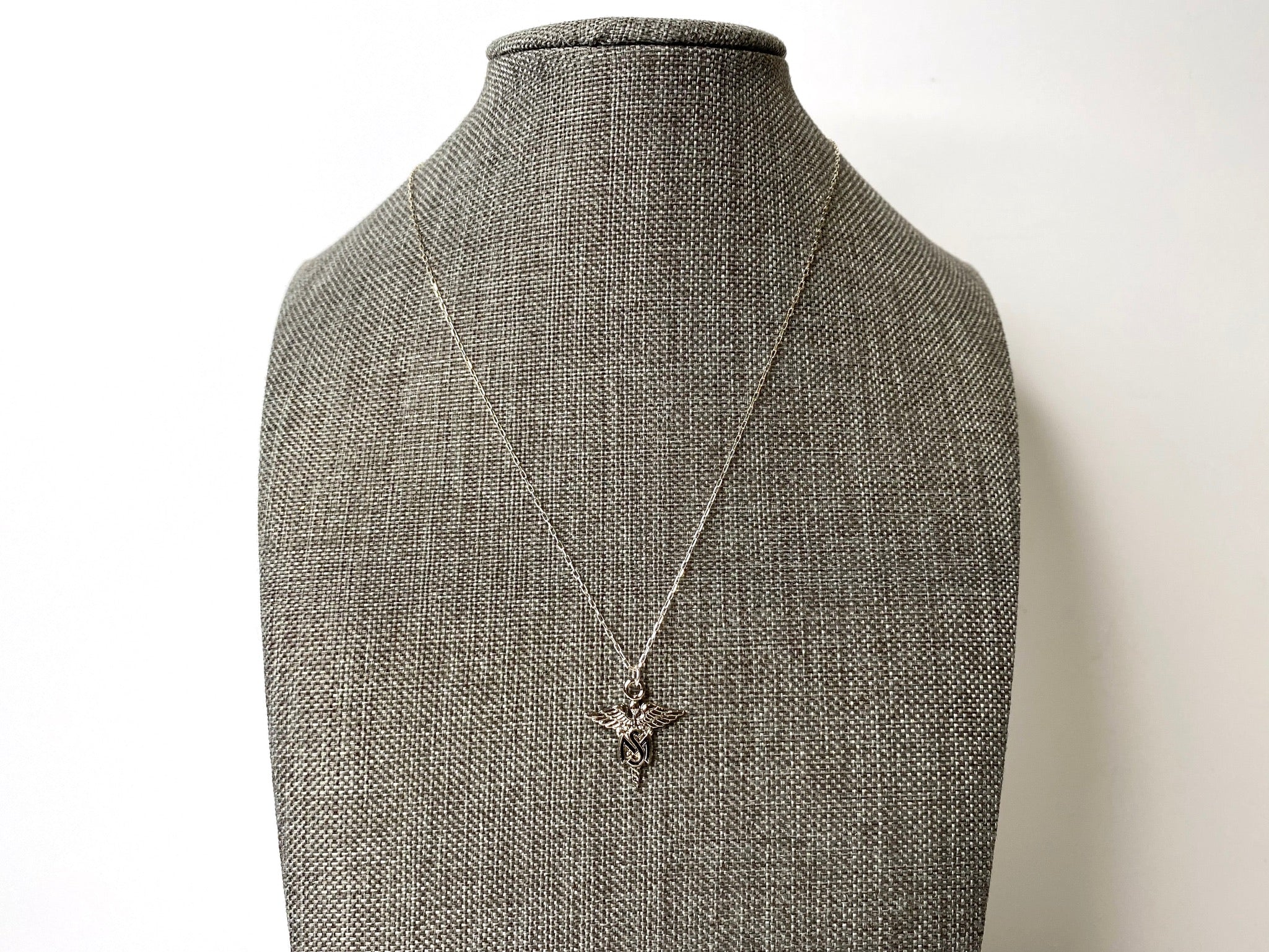 Medical Service Corps Charm Necklace