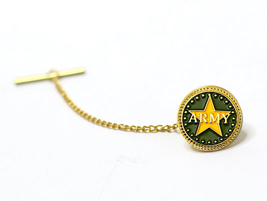 Army Gold Tie Tack