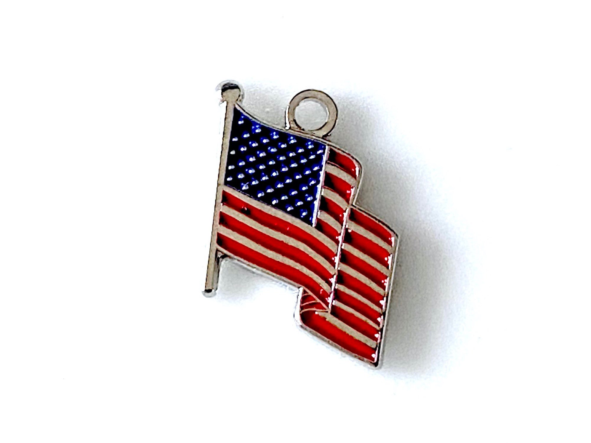 American Flag Charm