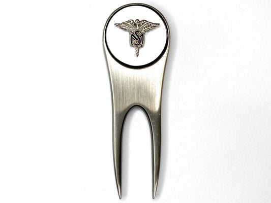Medical Service Corps Golf Divot Tool and Ball Marker