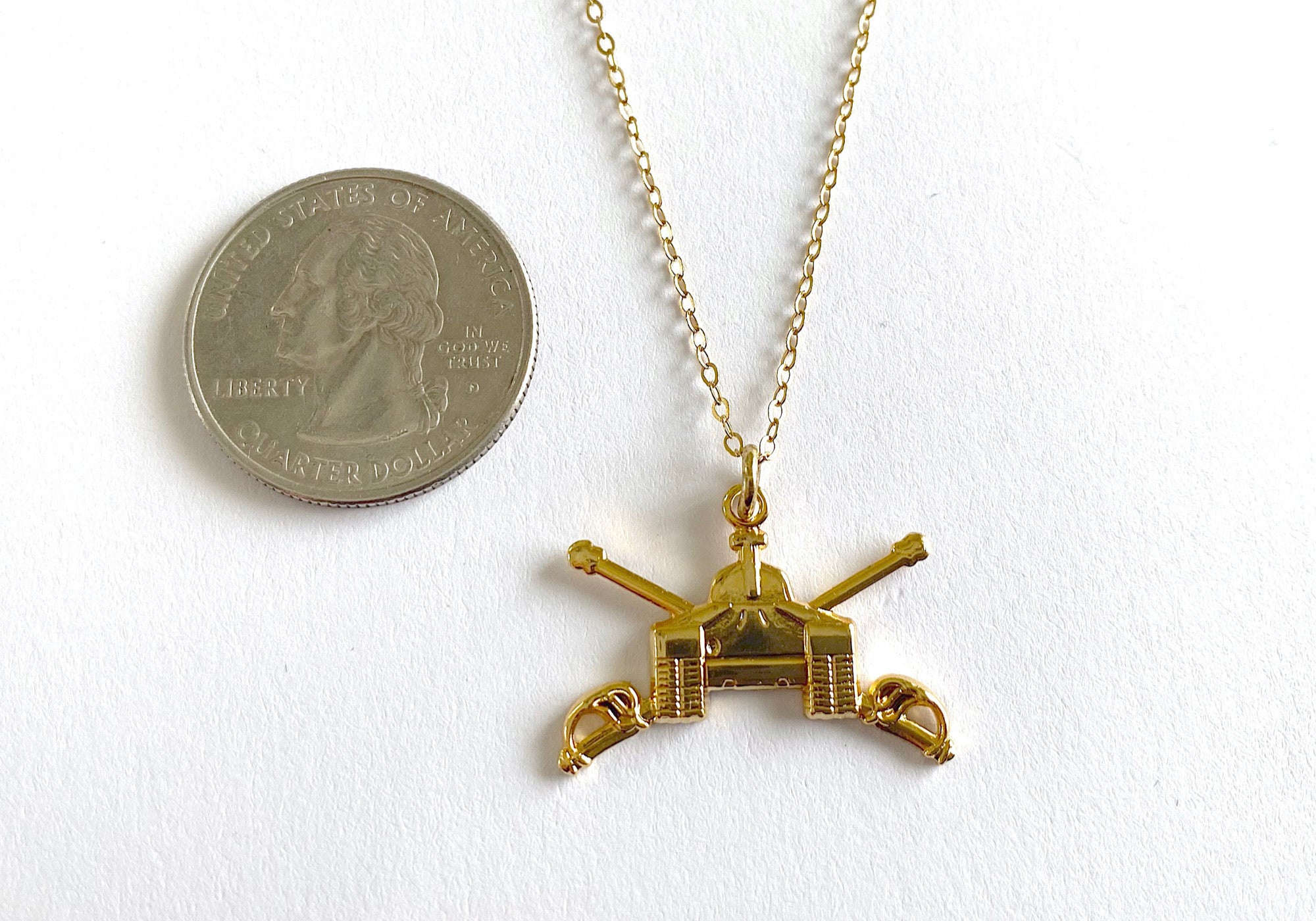 Armor Charm Necklace