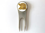 USMA Gold Athena Golf Divot Tool and Ball Marker