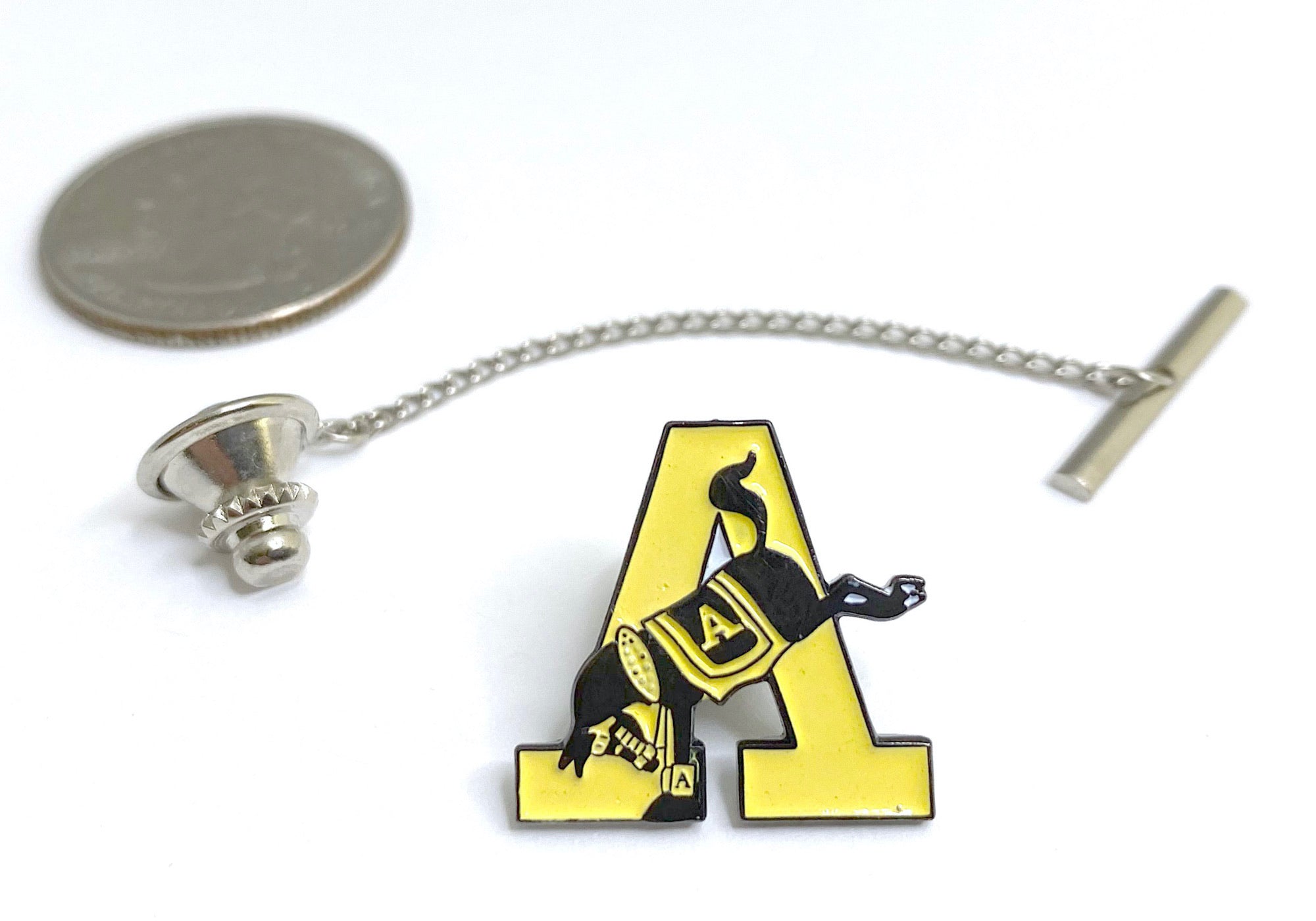 USMA Army "A" Yellow Tie Tack