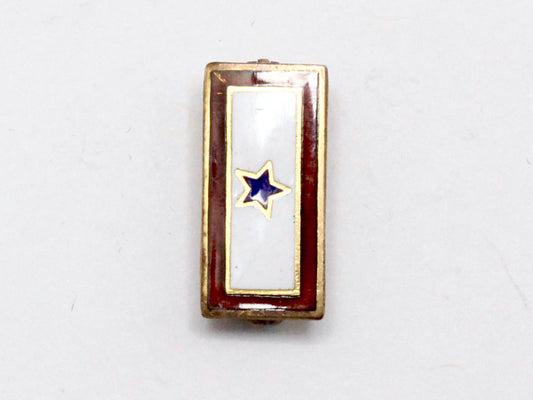 WWII-era Vintage Sweetheart Pin | 1 Blue Star VB62
