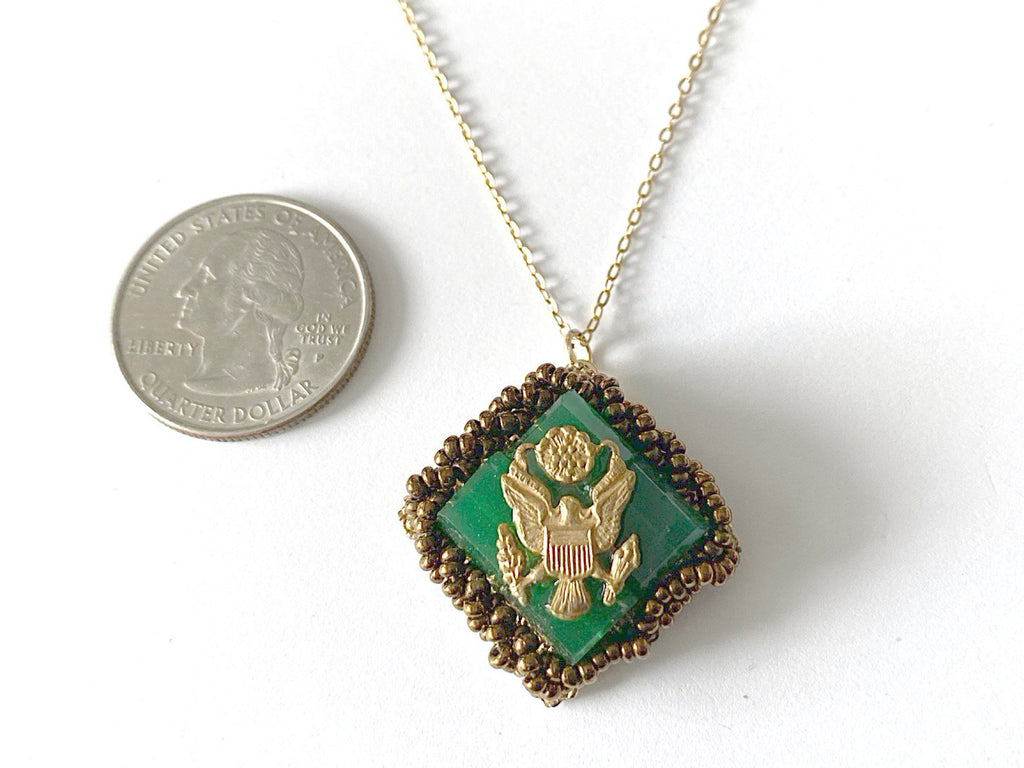 Limited Edition Patriotic Eagle Necklace VB805