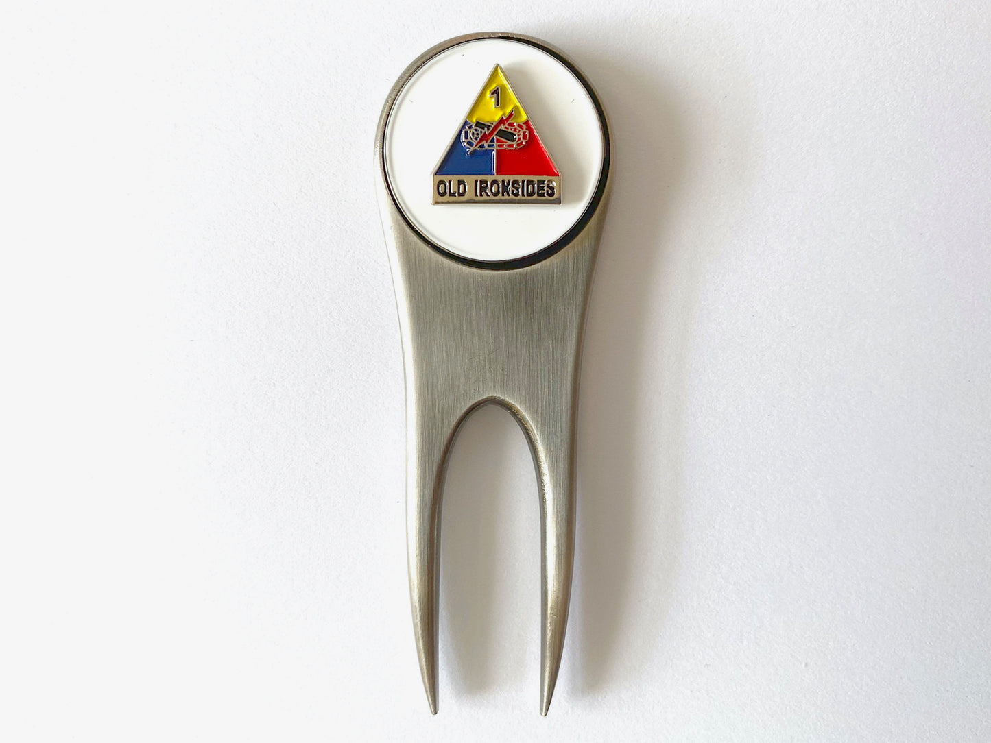 1st Armored Division Golf Divot Tool and Ball Marker