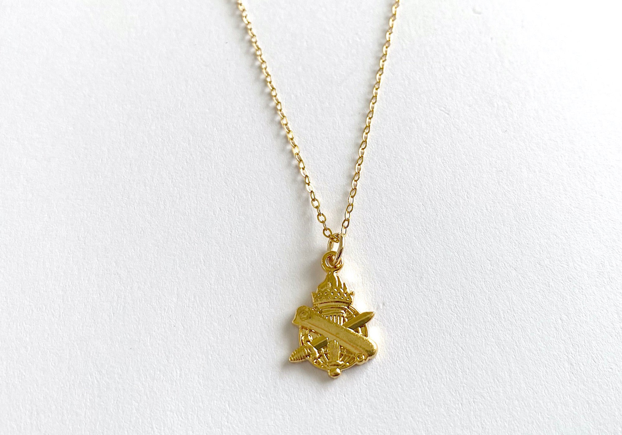 Civil Affairs Charm Necklace