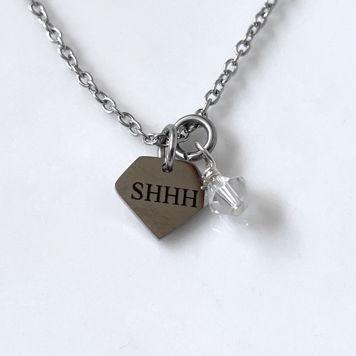 SHHH | Stay Humble Hustle Hard Necklace
