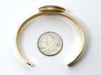 1870's Indian War Infantry Insignia on Cuff Bracelet
