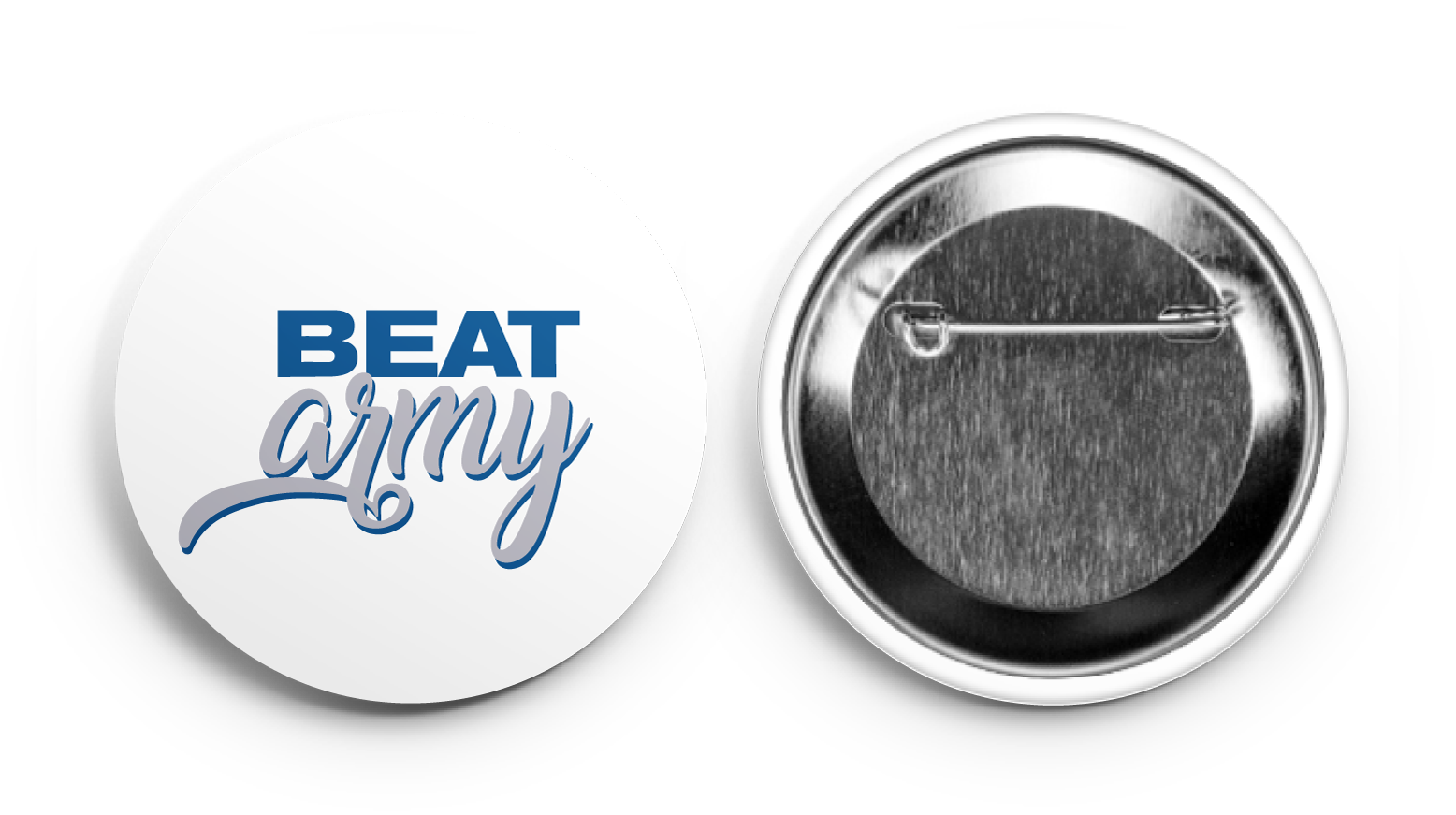Beat Army! Air Force Supporter Button