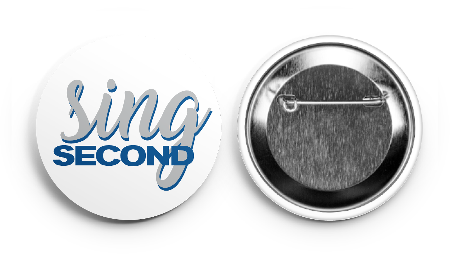 Sing Second Air Force Supporter Button