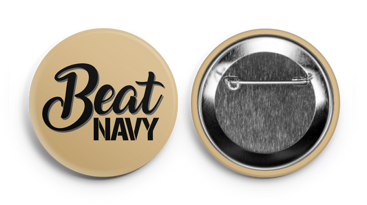 Beat Navy! Army Supporter Button