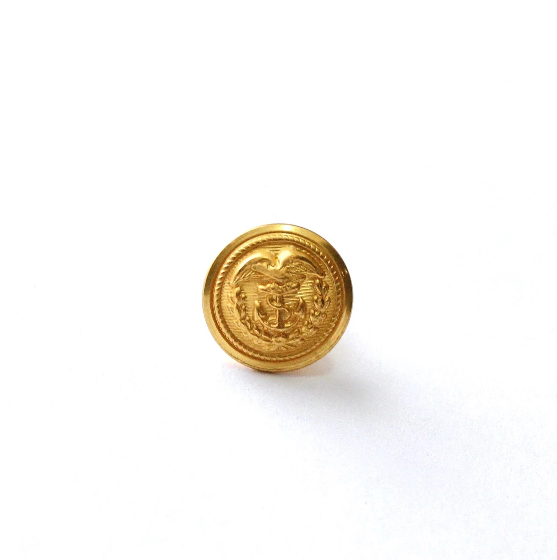 Coast Guard Button Lapel Pin