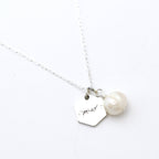 Perfectly Poised Pearl Necklace