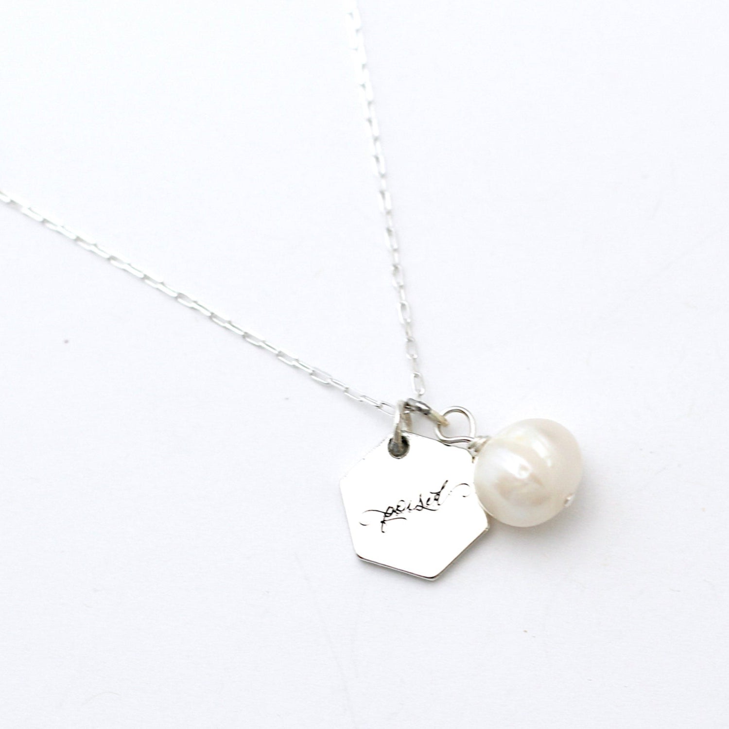 Perfectly Poised Pearl Necklace
