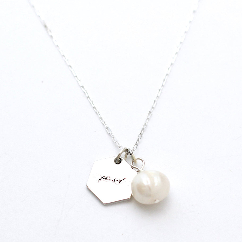 Perfectly Poised Pearl Necklace