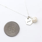 Perfectly Poised Pearl Necklace