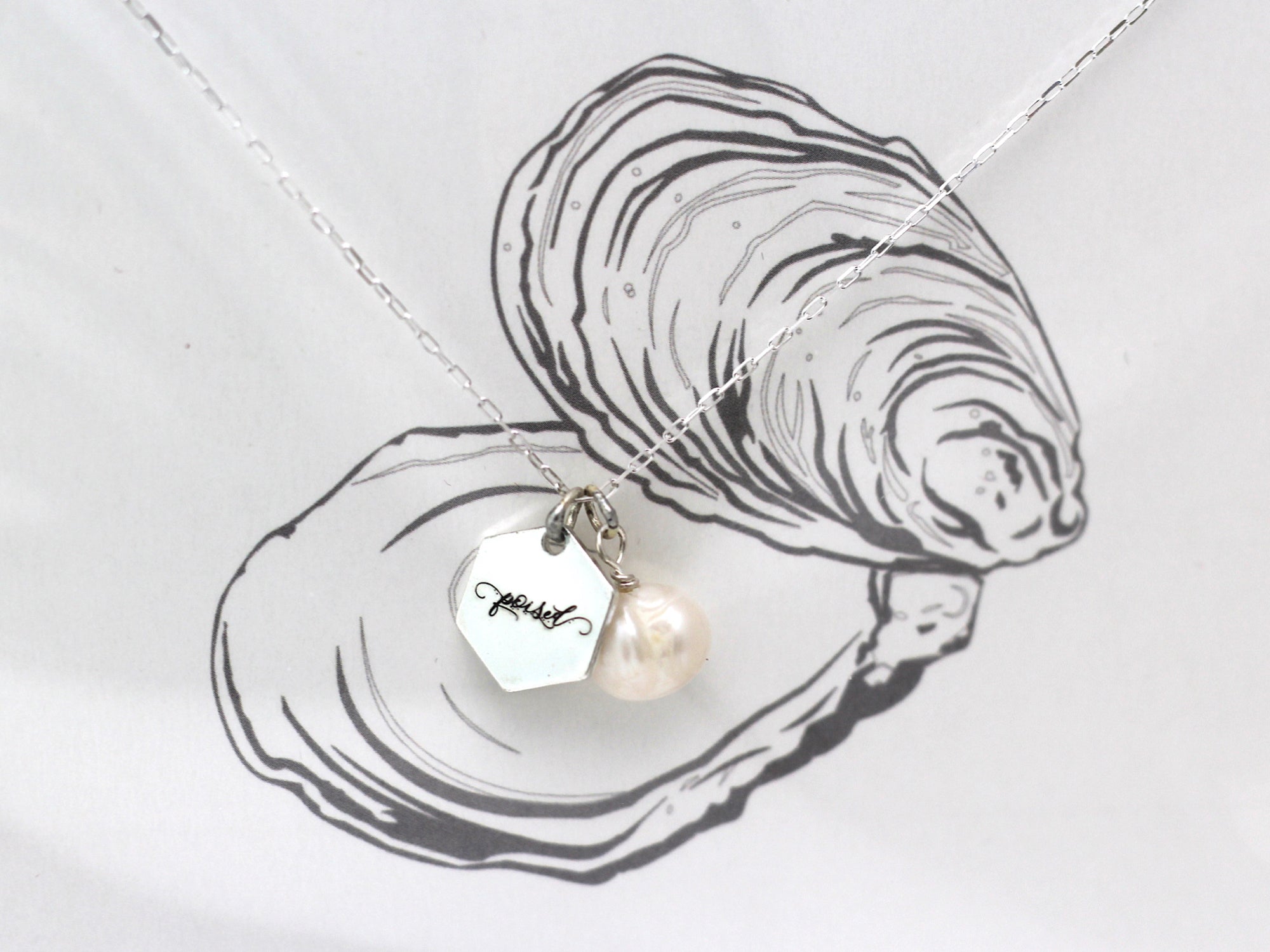 Perfectly Poised Pearl Necklace