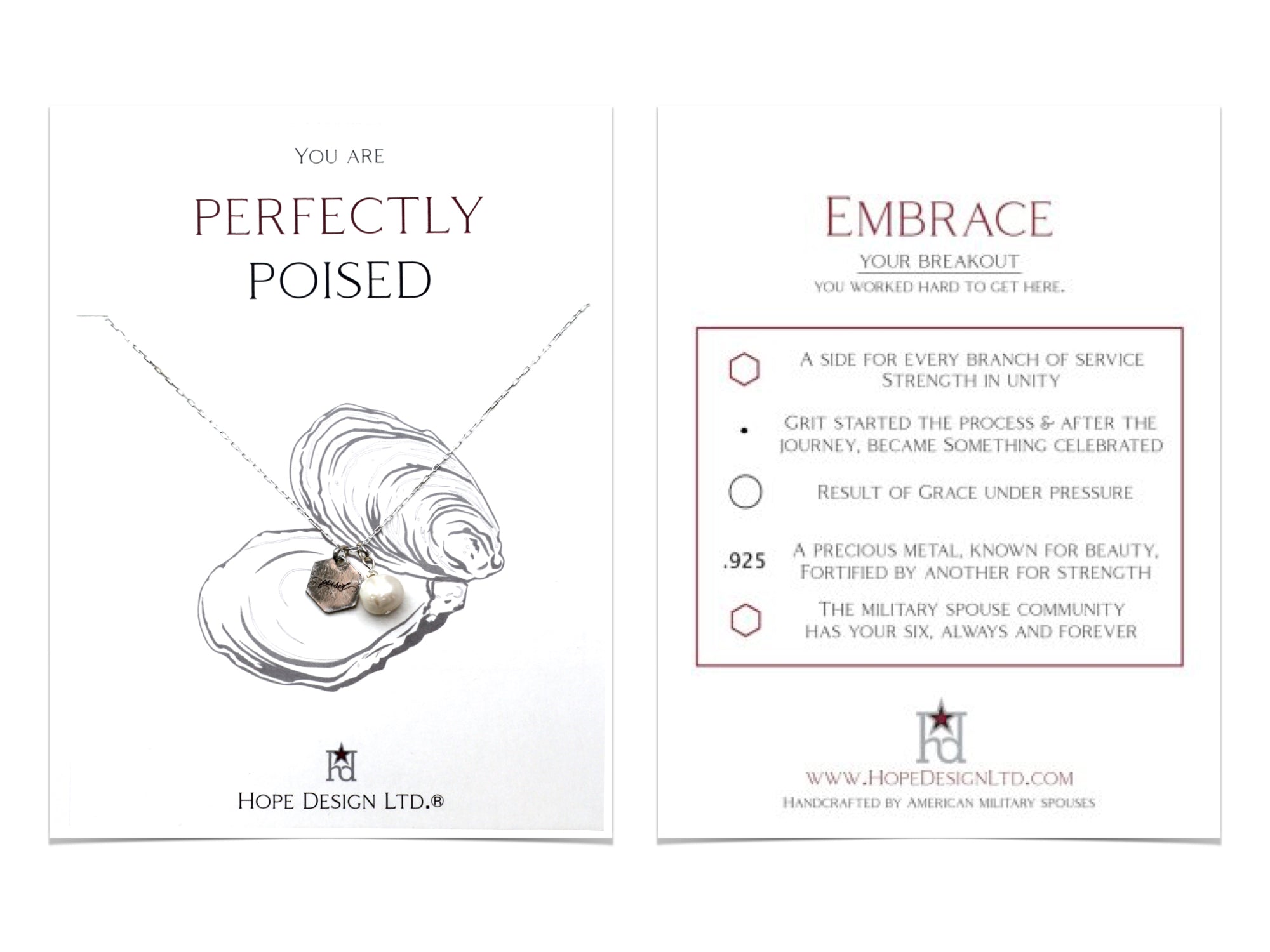 Perfectly Poised Pearl Necklace