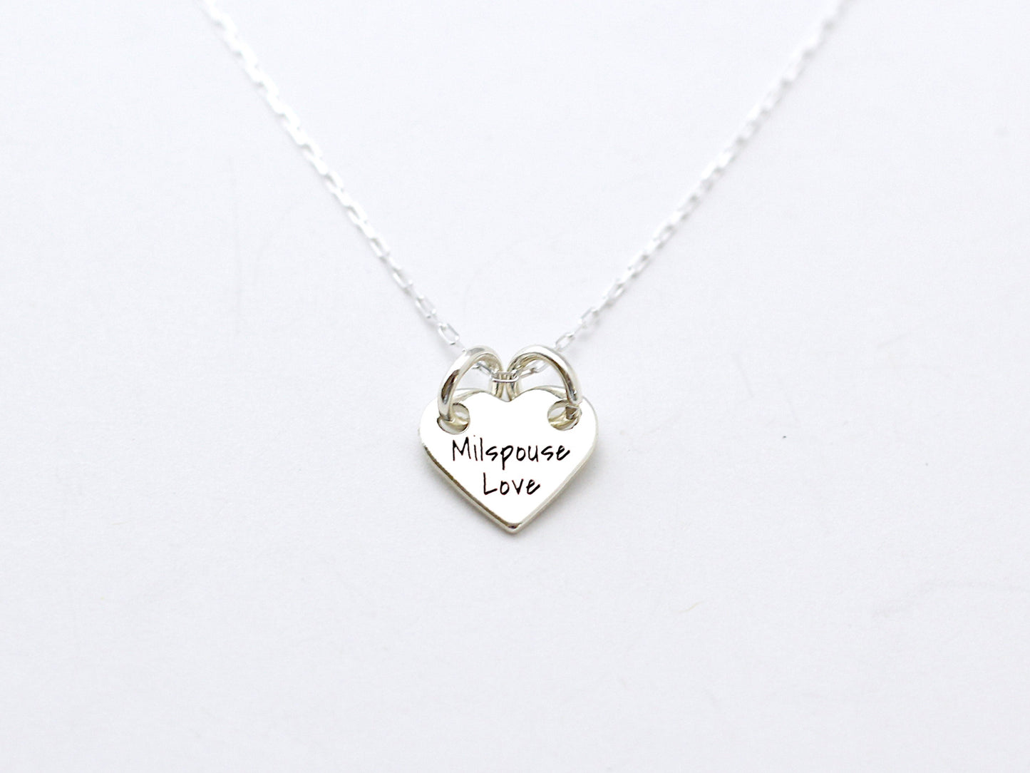 MilSpouse Love Necklace