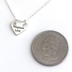 MilSpouse Love Necklace