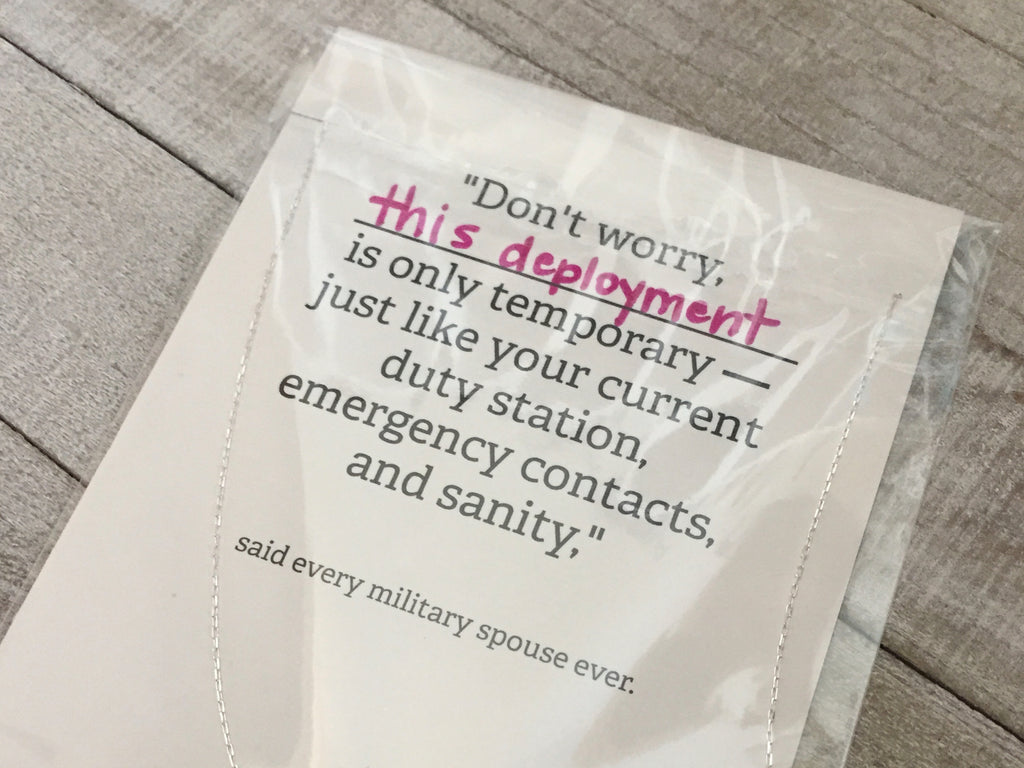 This Too Shall PCS Silver Necklace