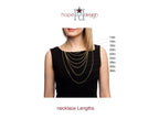Black Gold & Gray Pearl Necklace