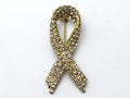 Yellow Ribbon Brooch