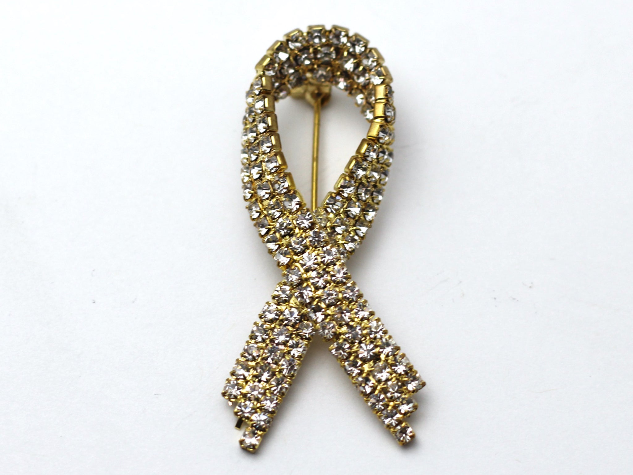 Yellow Ribbon Brooch