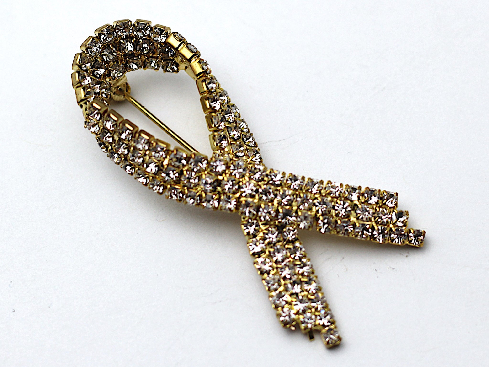 Yellow Ribbon Brooch