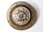 US Coast Guard Auxiliary Vintage Brooch BR145