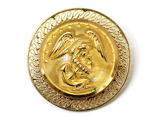 Marines Button Limited Edition Brooch BR149
