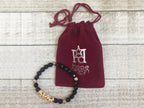 Black and Gold Bracelet