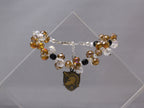 West Point Athletic Charm and Crystal Adjustable Bracelet
