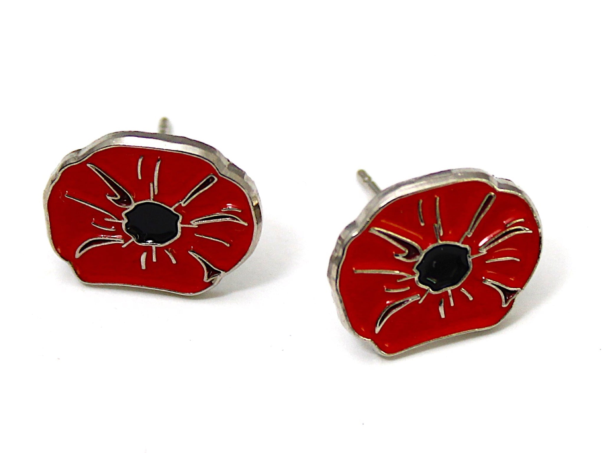 Poppy Post Stud Earrings