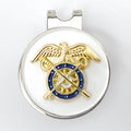 Quartermaster Corps Golf Hat Clip and Ball Marker
