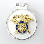 Quartermaster Corps Golf Hat Clip and Ball Marker