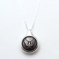 Legacy Collection | Button Sleek Silver Necklace