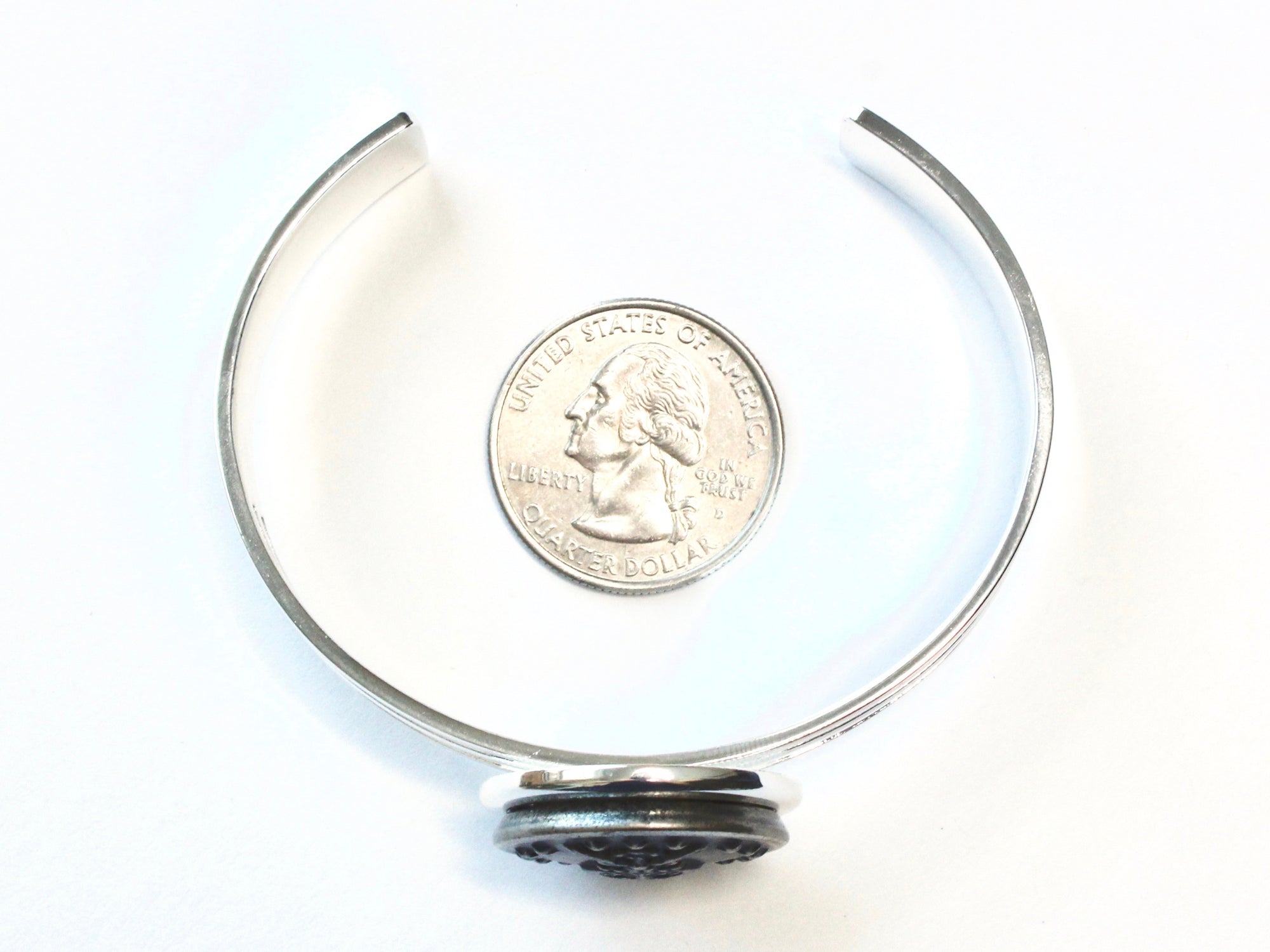 Coast Guard Button Cuff Bracelet