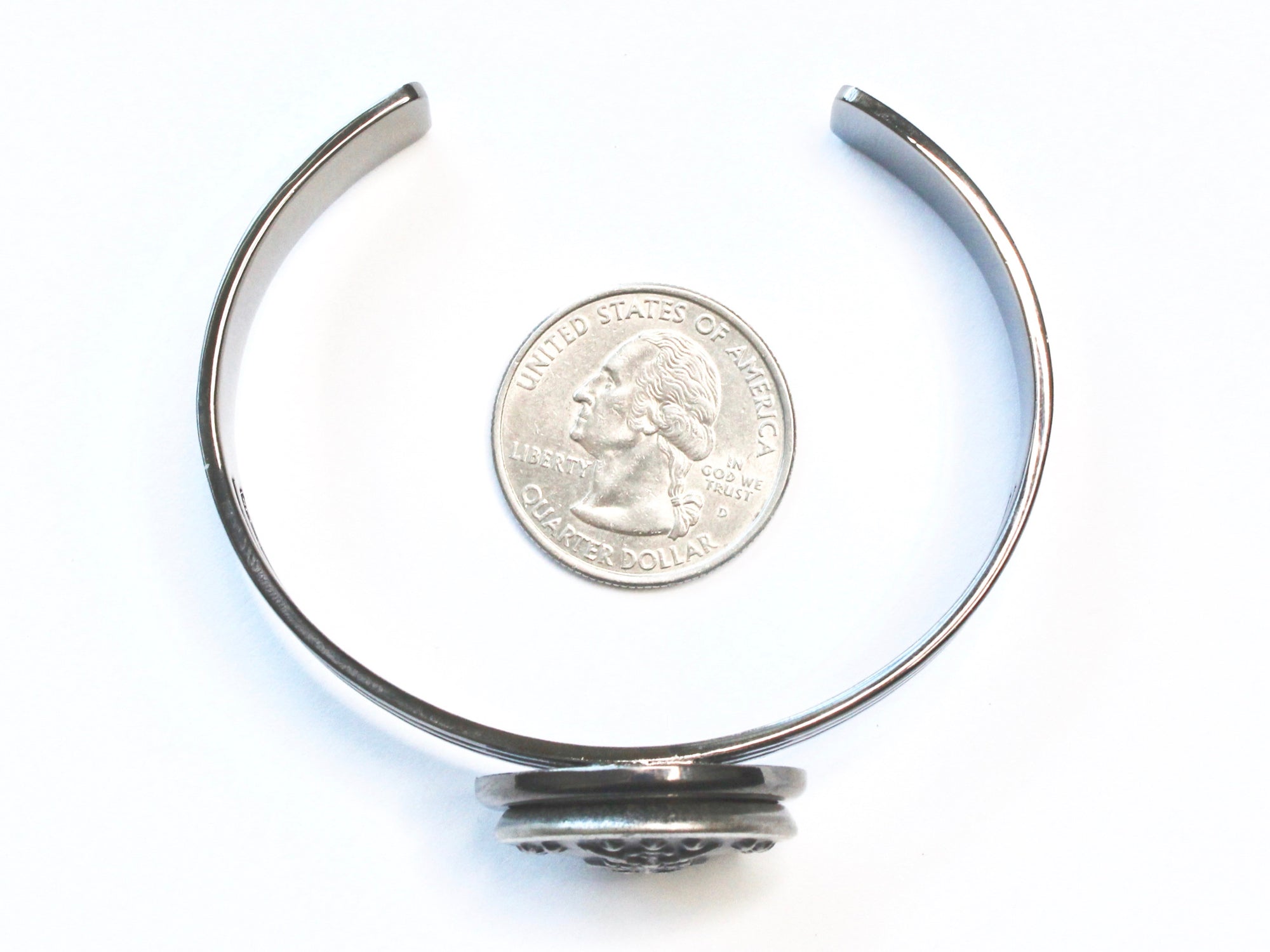 Coast Guard Button Cuff Bracelet