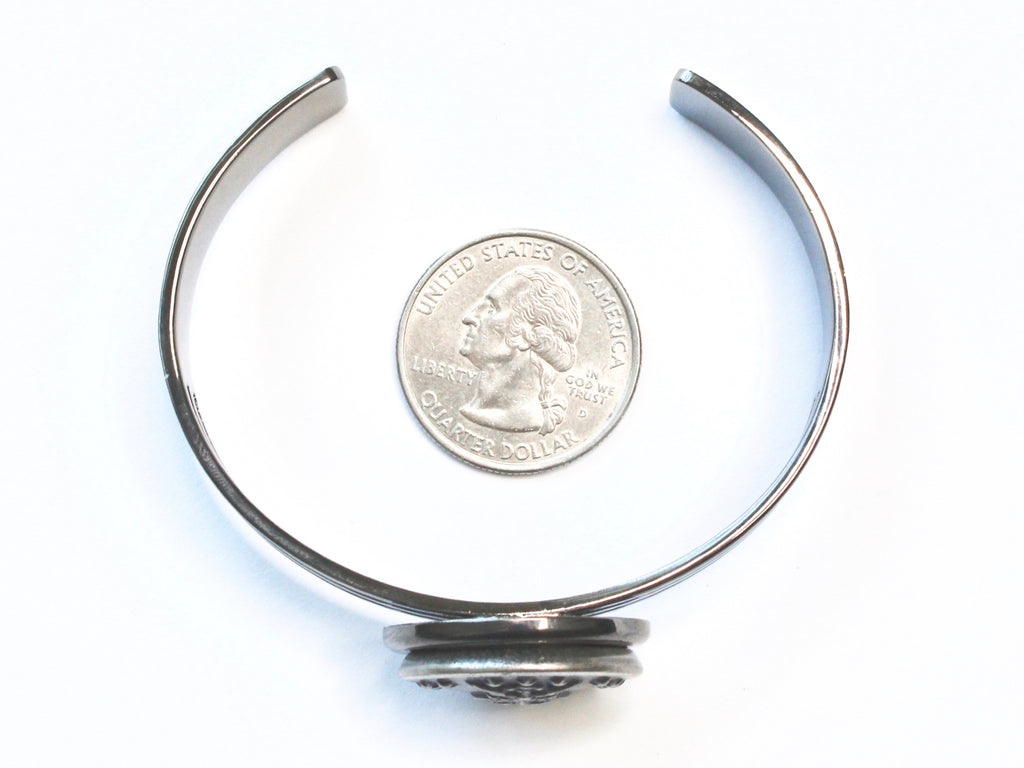 USMA Button Cuff Bracelet