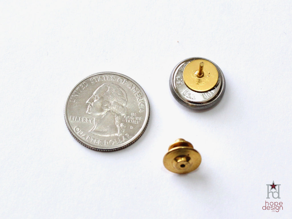 Air Force Button Lapel Pin
