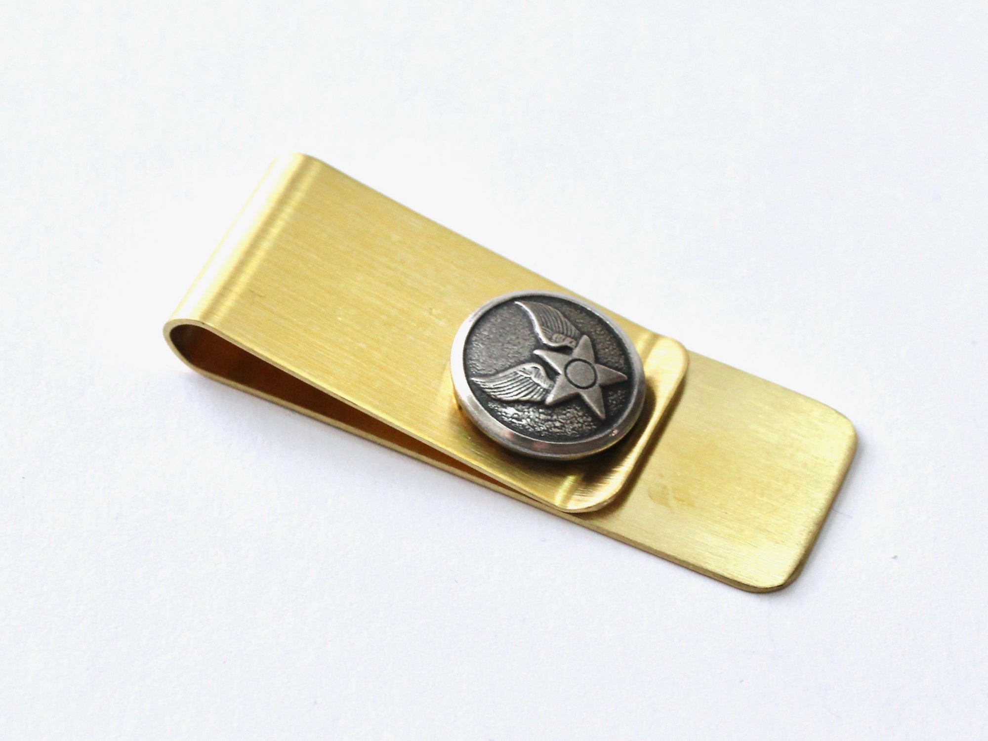 Air Force Button Money Clip