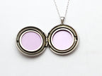 U.S. Military Academy Button Silver Locket Necklace